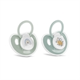 Succhietto con tappo MY FRIEND 2 pezzi Iceberg GREEN